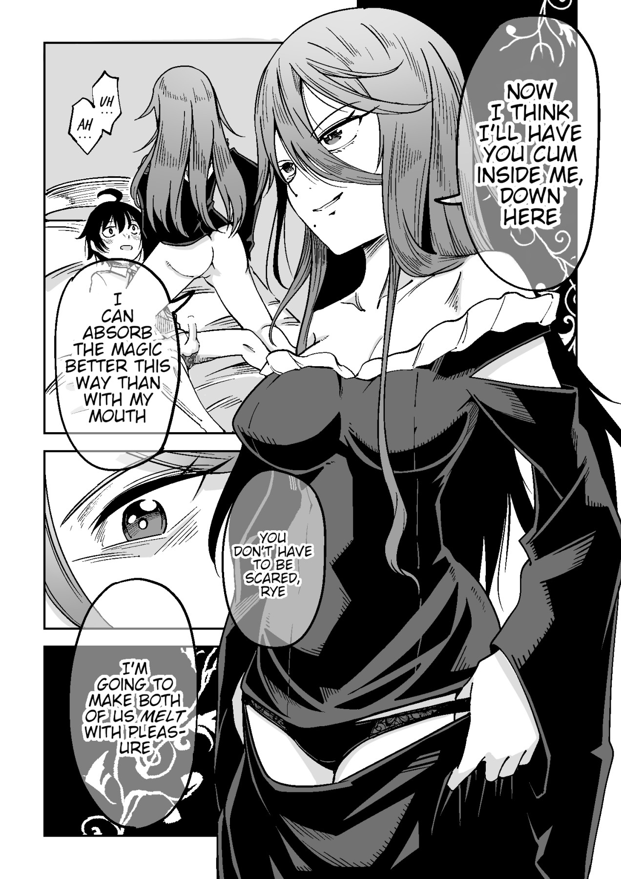 hentai manga The Witch And The Boy
